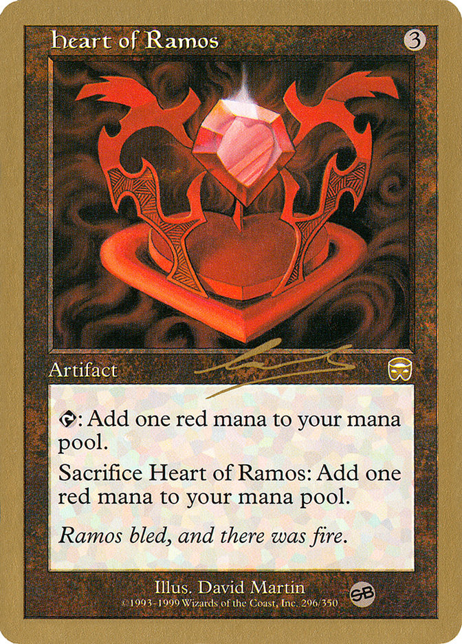 Heart of Ramos (Nicolas Labarre) (SB) [World Championship Decks 2000] | Fandemonia Ltd