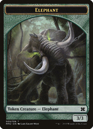 Elephant Token [Modern Masters 2015 Tokens] | Fandemonia Ltd