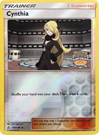 Cynthia (119/156) (Regional Championship Promo) [Sun & Moon: Ultra Prism] | Fandemonia Ltd