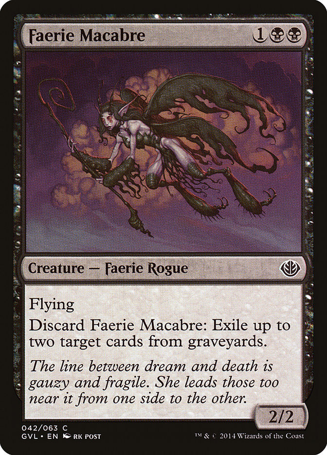 Faerie Macabre (Garruk vs. Liliana) [Duel Decks Anthology] | Fandemonia Ltd