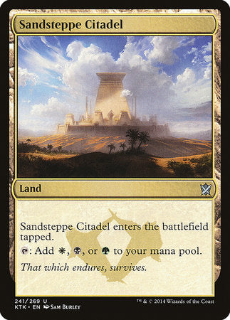 Sandsteppe Citadel [Khans of Tarkir] | Fandemonia Ltd