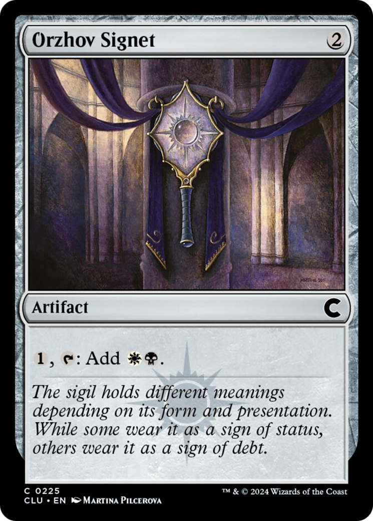 Orzhov Signet [Ravnica: Clue Edition] | Fandemonia Ltd