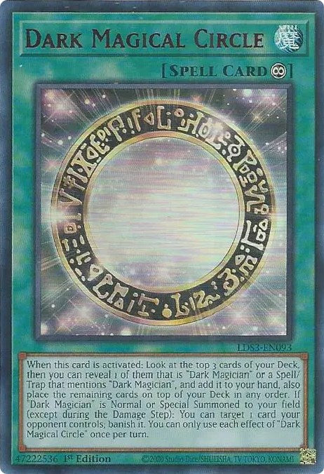 Dark Magical Circle (Red) [LDS3-EN093] Ultra Rare | Fandemonia Ltd
