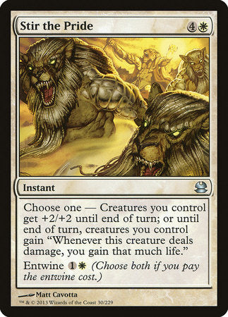Stir the Pride [Modern Masters] | Fandemonia Ltd
