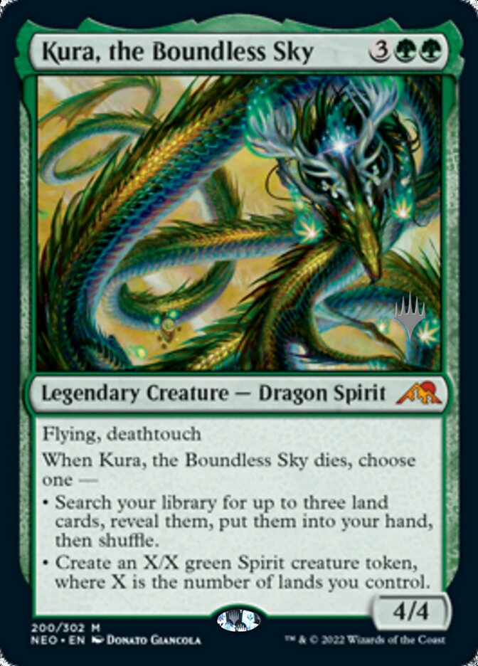 Kura, the Boundless Sky (Promo Pack) [Kamigawa: Neon Dynasty Promos] | Fandemonia Ltd