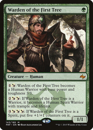 Warden of the First Tree [Fate Reforged] | Fandemonia Ltd