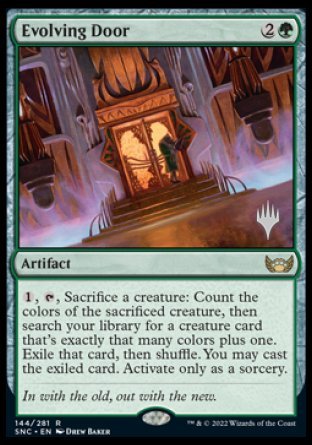 Evolving Door (Promo Pack) [Streets of New Capenna Promos] | Fandemonia Ltd