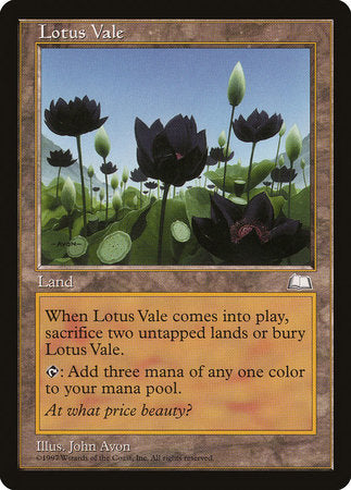 Lotus Vale [Weatherlight] | Fandemonia Ltd