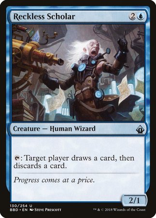 Reckless Scholar [Battlebond] | Fandemonia Ltd