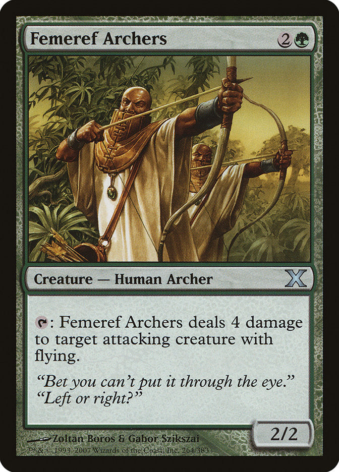 Femeref Archers [Tenth Edition] | Fandemonia Ltd