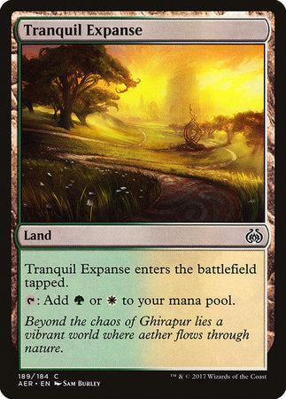 Tranquil Expanse [Aether Revolt] | Fandemonia Ltd