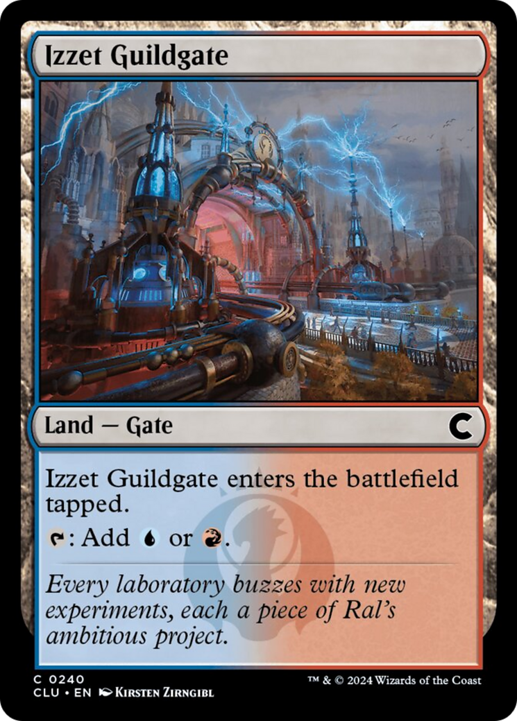 Izzet Guildgate [Ravnica: Clue Edition] | Fandemonia Ltd