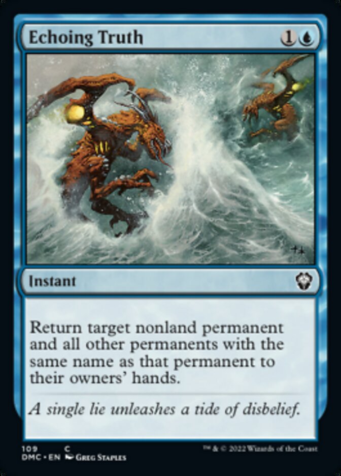 Echoing Truth [Dominaria United Commander] | Fandemonia Ltd