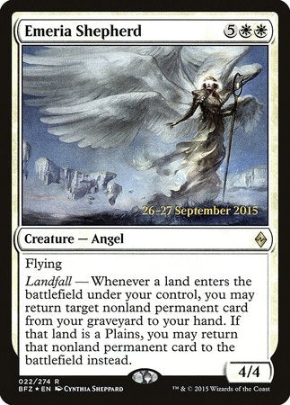 Emeria Shepherd [Battle for Zendikar Promos] | Fandemonia Ltd