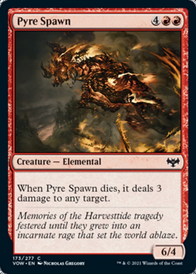 Pyre Spawn [Innistrad: Crimson Vow] | Fandemonia Ltd