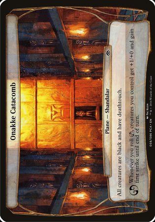 Onakke Catacomb (Planechase Anthology) [Planechase Anthology Planes] | Fandemonia Ltd