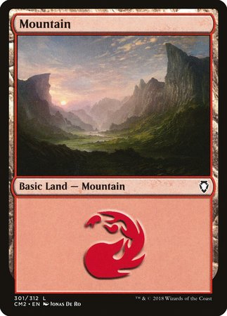 Mountain (301) [Commander Anthology Volume II] | Fandemonia Ltd
