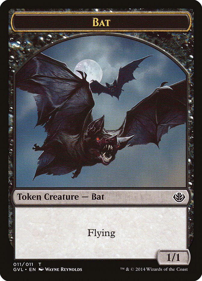 Bat Token (Garruk vs. Liliana) [Duel Decks Anthology Tokens] | Fandemonia Ltd