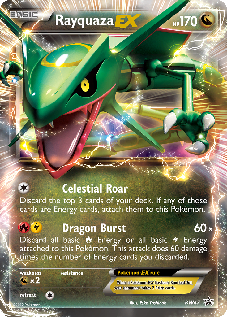 Rayquaza EX (BW47) [Black & White: Black Star Promos] | Fandemonia Ltd