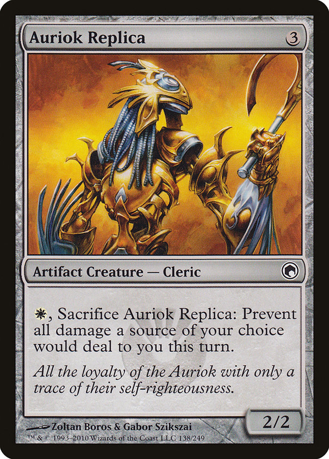 Auriok Replica [Scars of Mirrodin] | Fandemonia Ltd