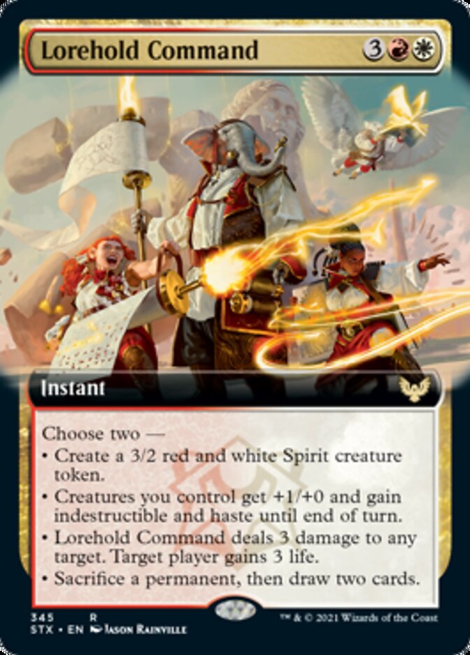 Lorehold Command (Extended) [Strixhaven: School of Mages] | Fandemonia Ltd