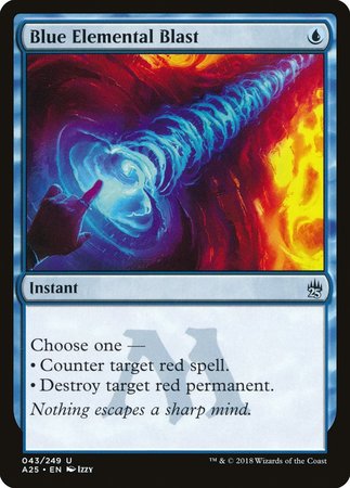 Blue Elemental Blast [Masters 25] | Fandemonia Ltd