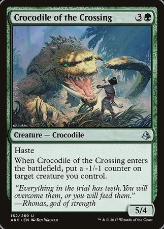 Crocodile of the Crossing [Amonkhet] | Fandemonia Ltd