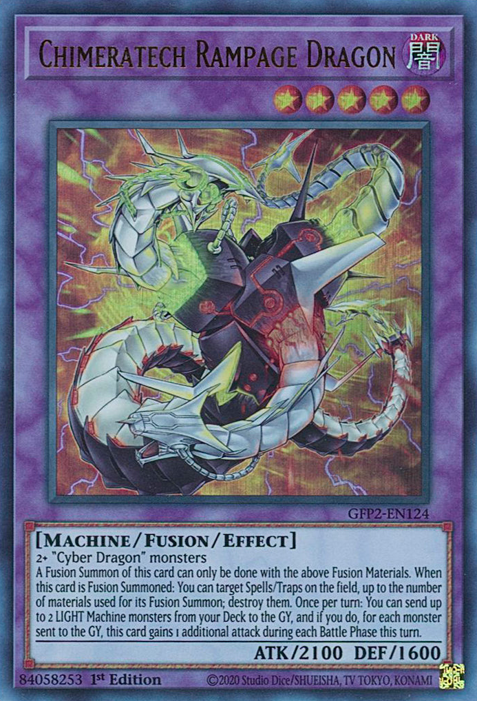 Chimeratech Rampage Dragon [GFP2-EN124] Ultra Rare | Fandemonia Ltd