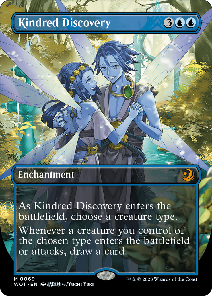 Kindred Discovery (Anime Borderless) [Wilds of Eldraine: Enchanting Tales] | Fandemonia Ltd