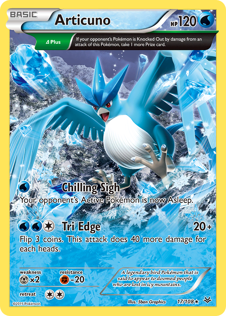 Articuno (17/108) [XY: Roaring Skies] | Fandemonia Ltd