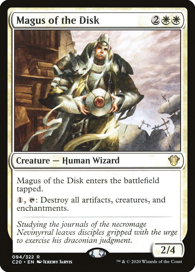 Magus of the Disk [Commander 2020] | Fandemonia Ltd