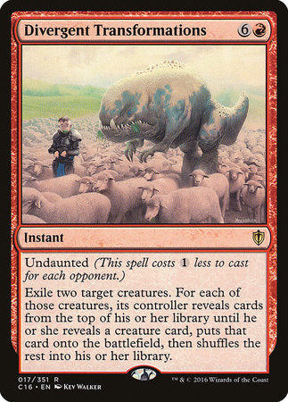 Divergent Transformations [Commander 2016] | Fandemonia Ltd