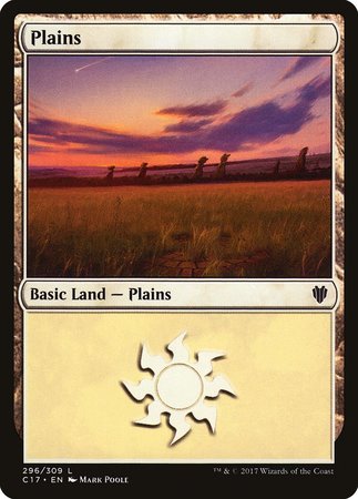 Plains (296) [Commander 2017] | Fandemonia Ltd