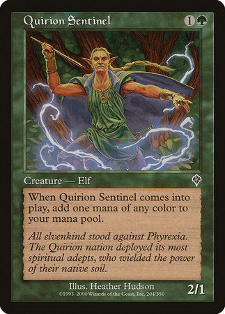 Quirion Sentinel [Invasion] | Fandemonia Ltd
