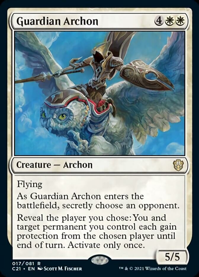 Guardian Archon [Commander 2021] | Fandemonia Ltd
