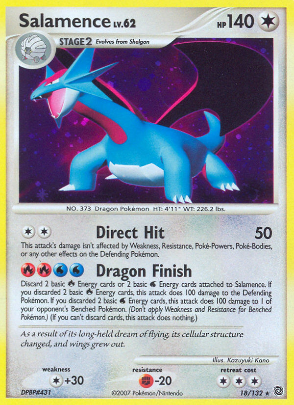 Salamence (18/132) [Diamond & Pearl: Secret Wonders] | Fandemonia Ltd