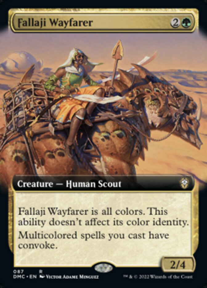 Fallaji Wayfarer (Extended Art) [Dominaria United Commander] | Fandemonia Ltd