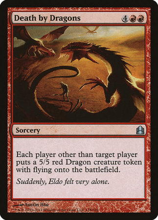 Death by Dragons [Commander 2011] | Fandemonia Ltd