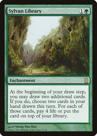 Sylvan Library [Commander's Arsenal] | Fandemonia Ltd