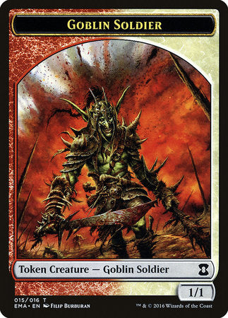 Goblin Soldier Token [Eternal Masters Tokens] | Fandemonia Ltd