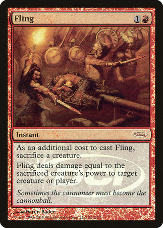 Fling (DCI) [Wizards Play Network 2010] | Fandemonia Ltd