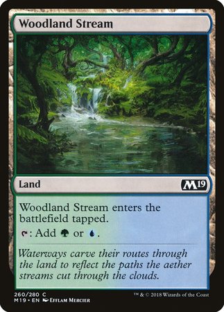 Woodland Stream [Core Set 2019] | Fandemonia Ltd