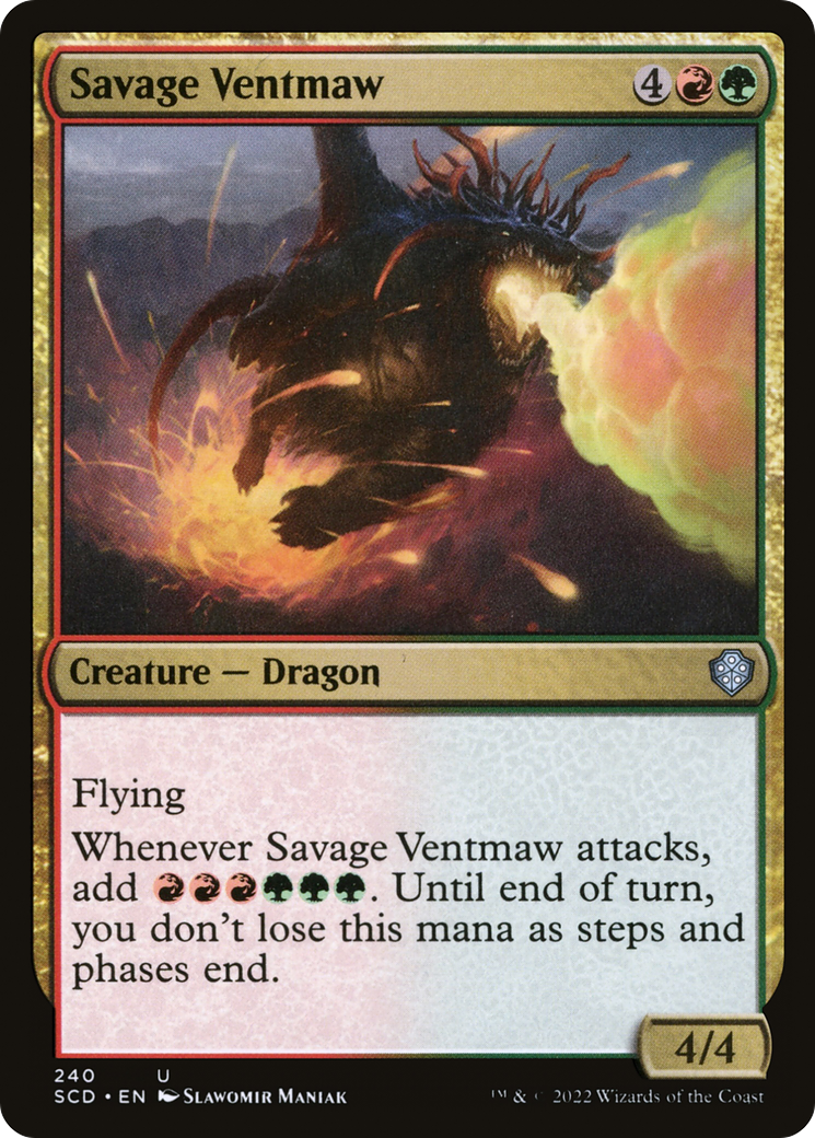 Savage Ventmaw [Starter Commander Decks] | Fandemonia Ltd