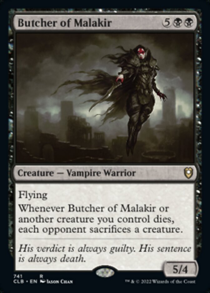 Butcher of Malakir [Commander Legends: Battle for Baldur's Gate] | Fandemonia Ltd