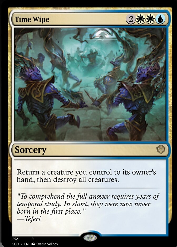 Time Wipe [Starter Commander Decks] | Fandemonia Ltd