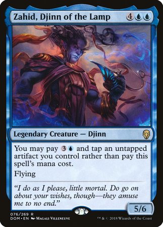 Zahid, Djinn of the Lamp [Dominaria] | Fandemonia Ltd