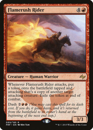 Flamerush Rider [Fate Reforged] | Fandemonia Ltd