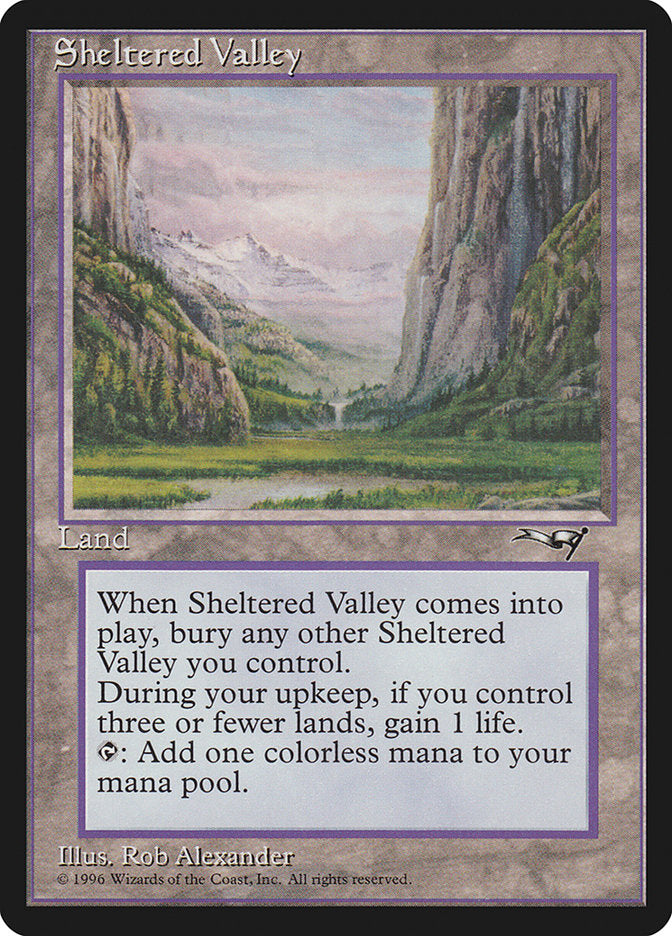 Sheltered Valley [Alliances] | Fandemonia Ltd