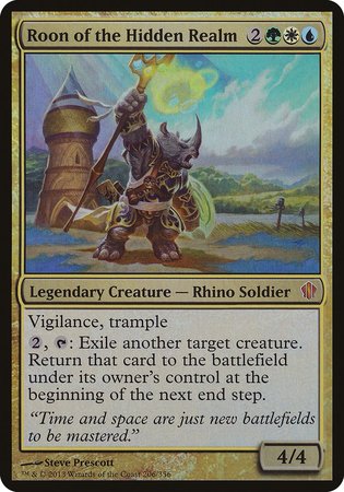 Roon of the Hidden Realm (Commander 2013) [Commander 2013 Oversized] | Fandemonia Ltd
