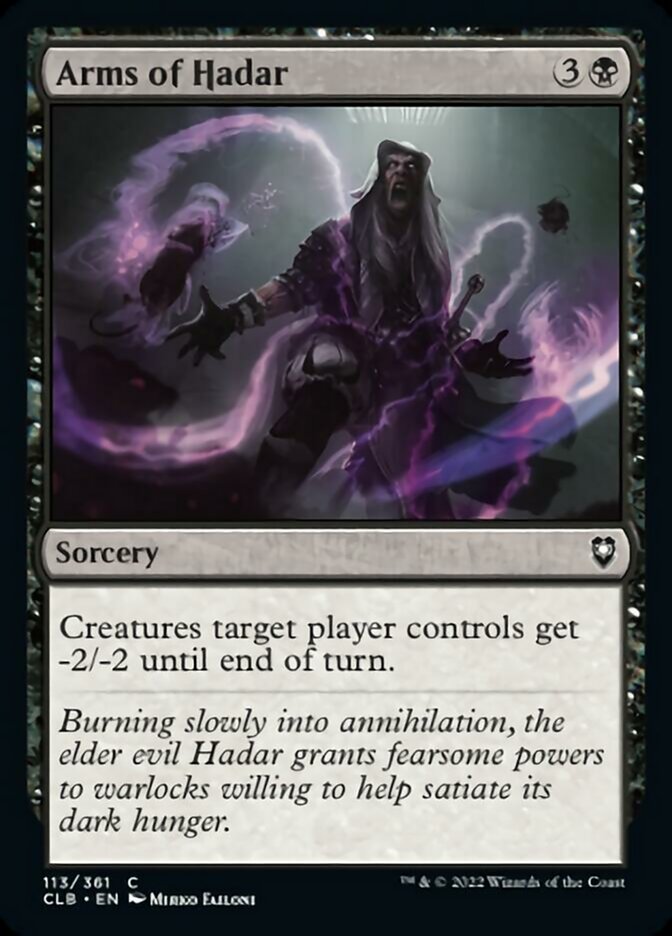 Arms of Hadar [Commander Legends: Battle for Baldur's Gate] | Fandemonia Ltd